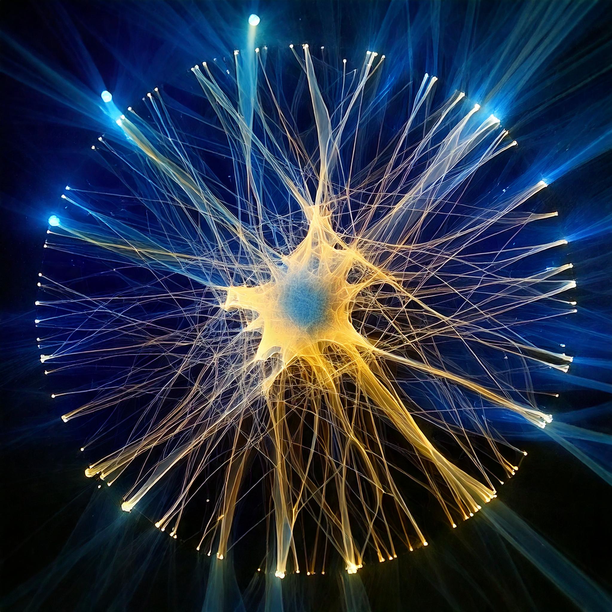 Image représentant un réseau (IA 2024)