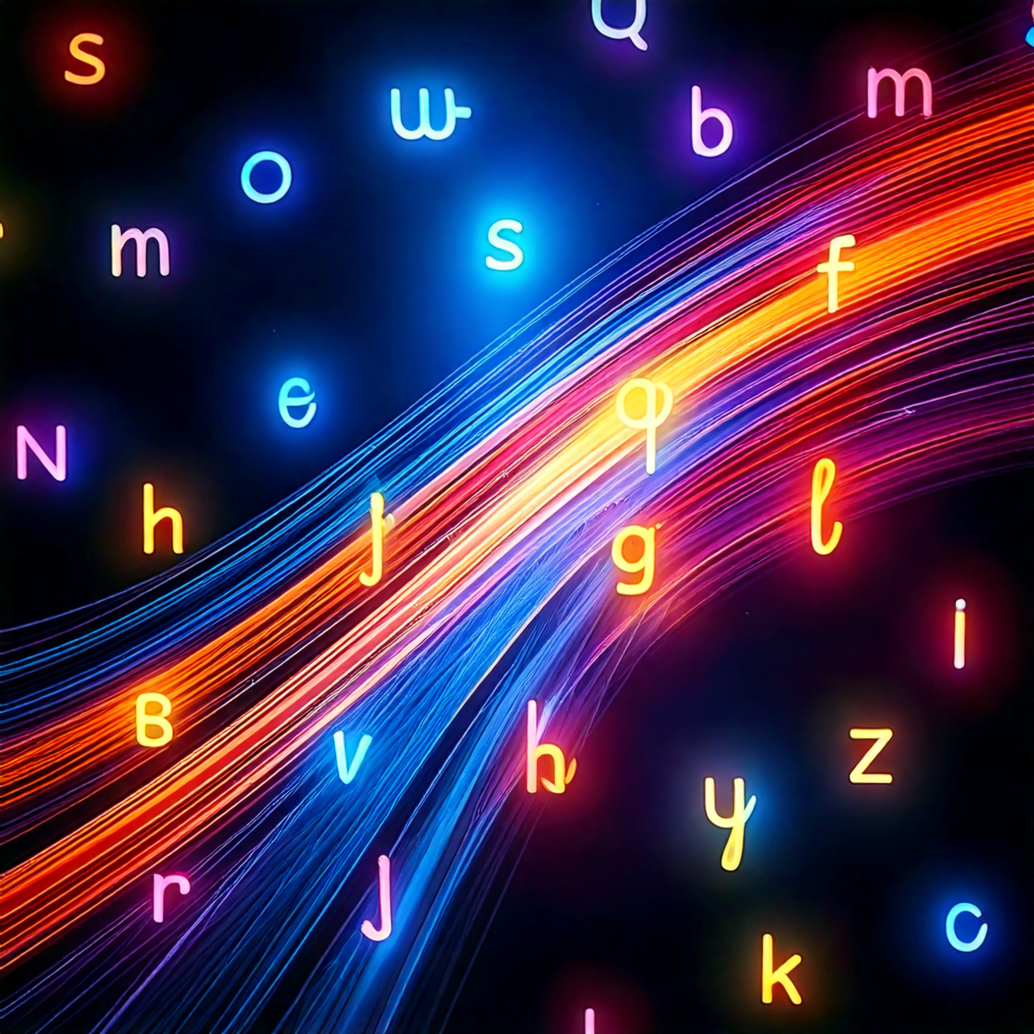 Image représentant des lettres en désordre