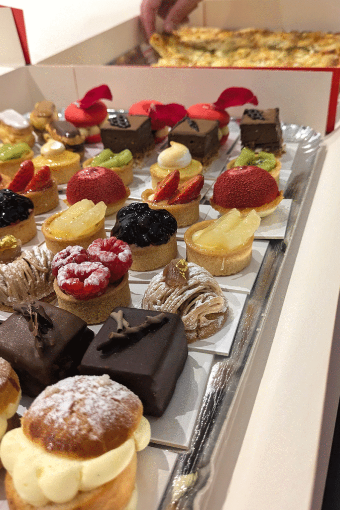 Photo du buffet du hackathon